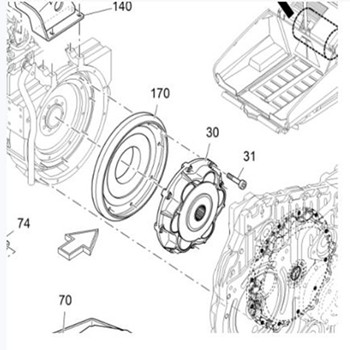 摊铺机飞轮联轴器#227876